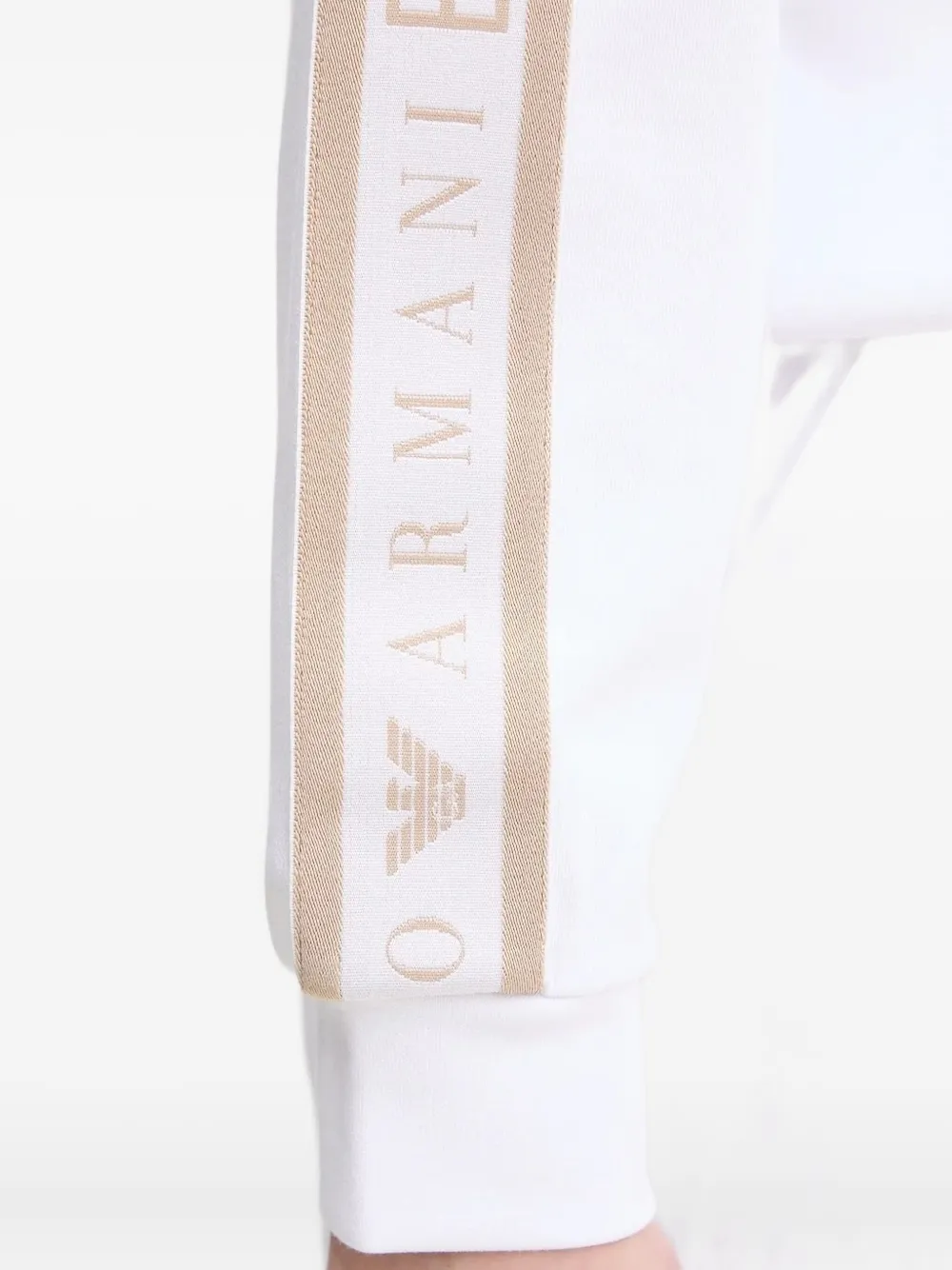 Ea7 Emporio Armani Trainingspak met logodetail Wit