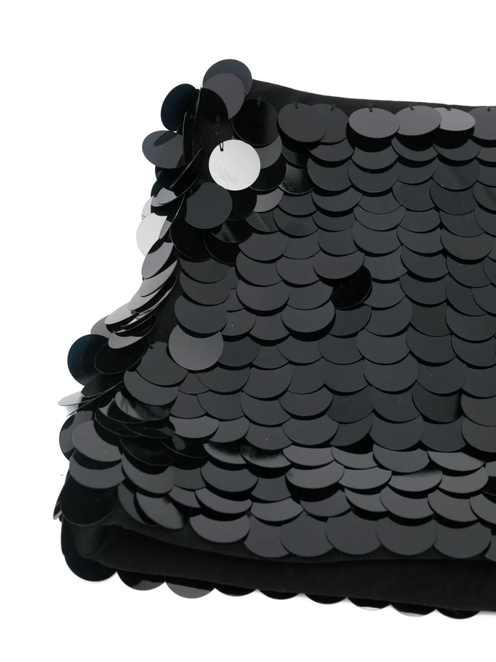 P.a.r.o.s.h Sequin-embellished Belt In Black
