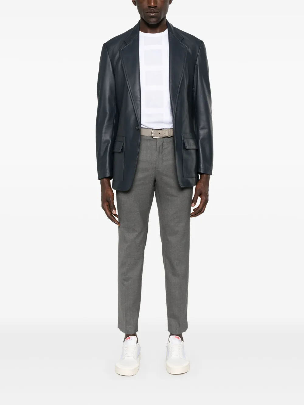 Incotex mélange-effect trousers | Tailored Pants | Image 2