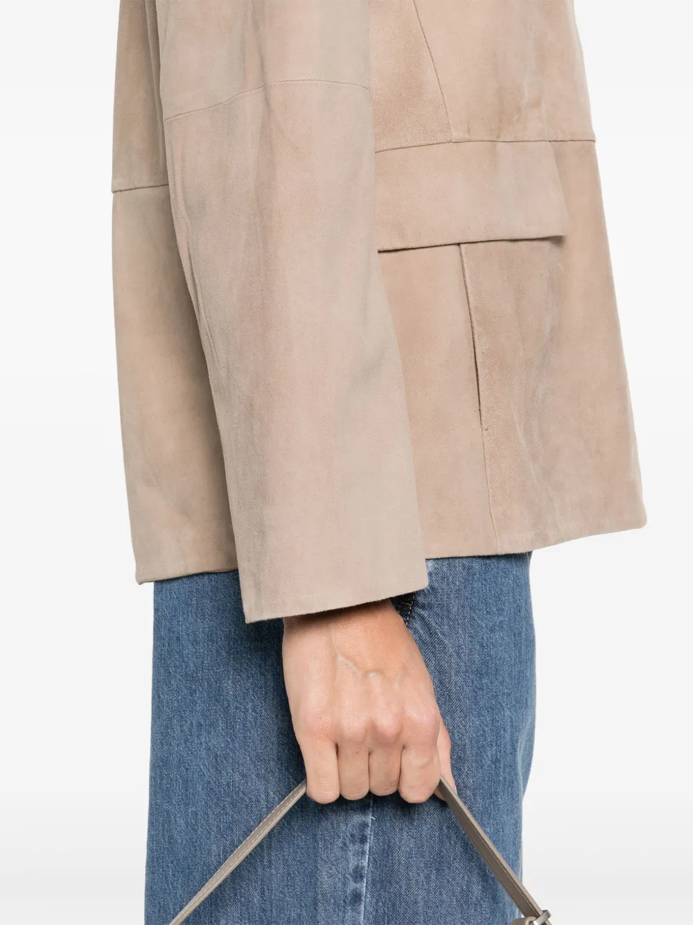'S Max Mara Suède jack Beige