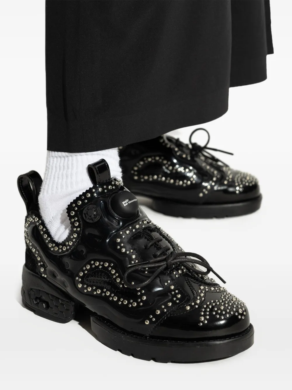 Shop Noir Kei Ninomiya X Reebok Instapump Fury Sneakers