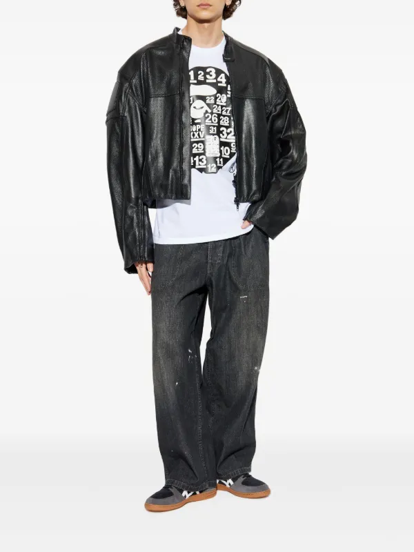 A BATHING APE® 32nd Anniv. Big Ape Head T-shirt | White | FARFETCH