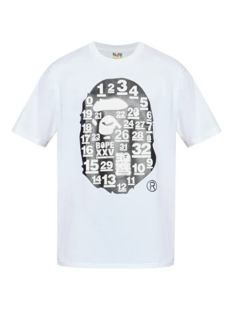 A BATHING APE® 32nd Anniv. Big Ape Head T-shirt 
