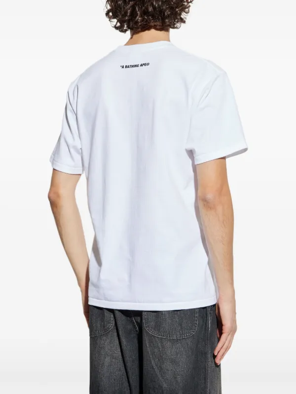 A BATHING APE® 32nd Anniv. Big Ape Head T-shirt | White | FARFETCH