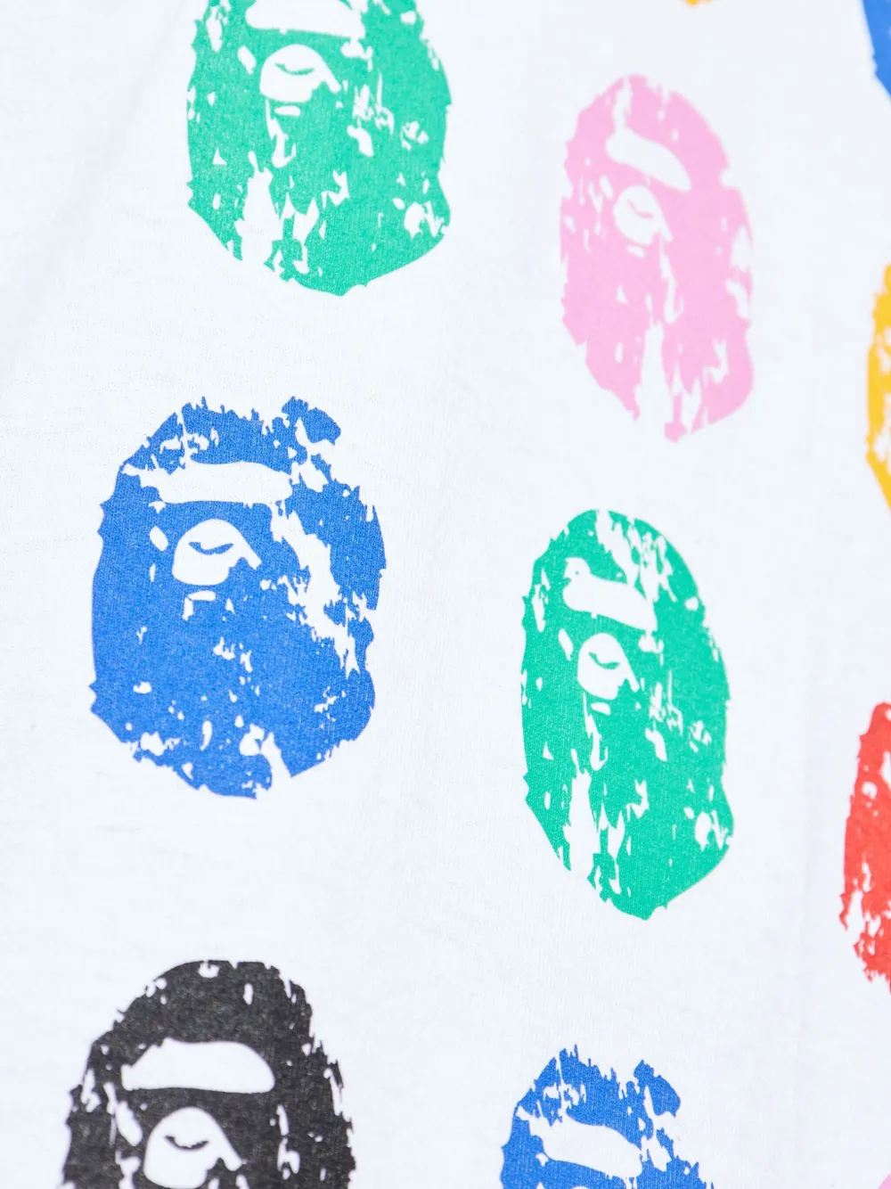 A BATHING APE 32nd Anniversary Bathing Monkey T-shirt Wit