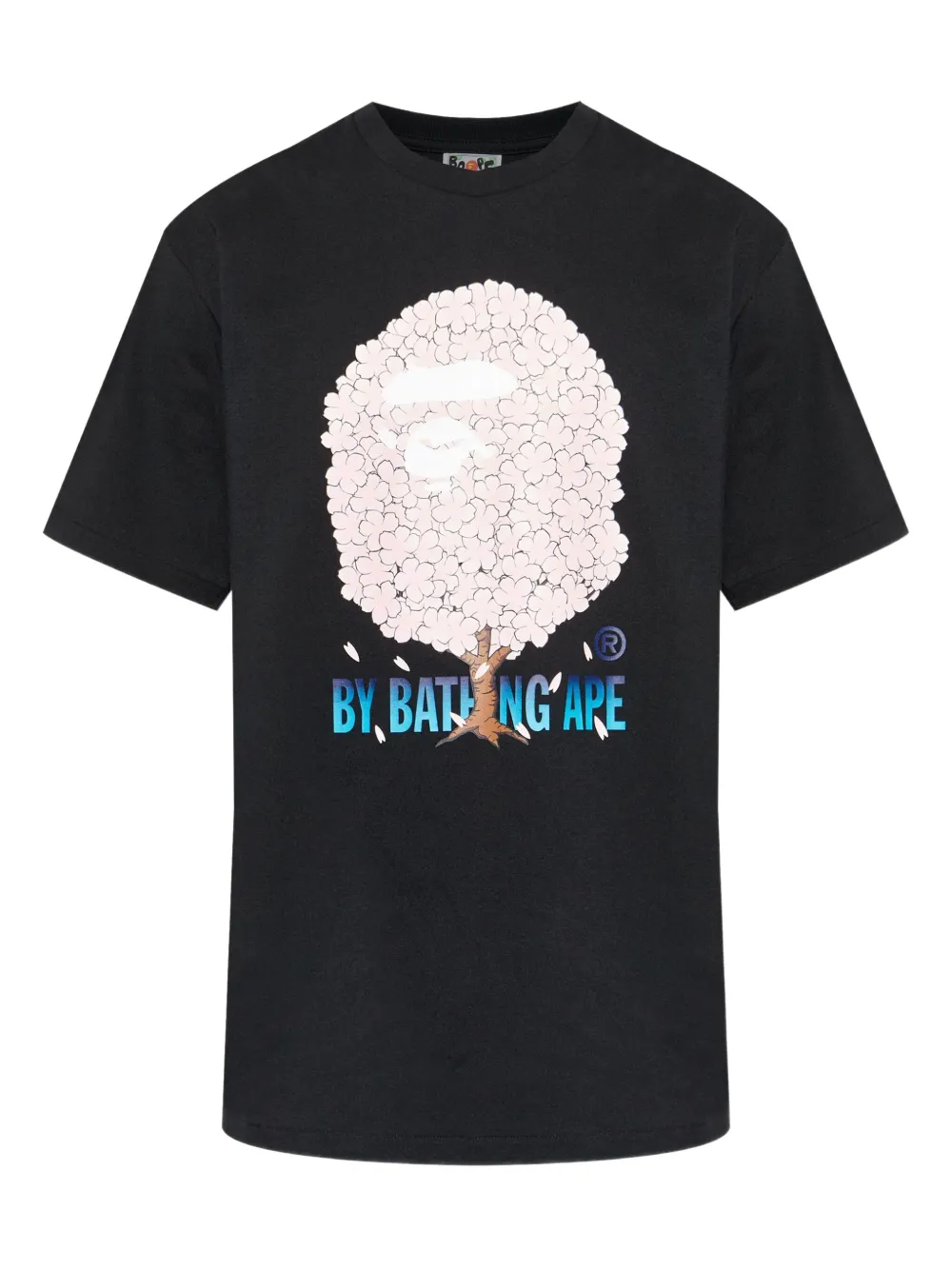 A BATHING APE® playera de algodón | negro | Image 1