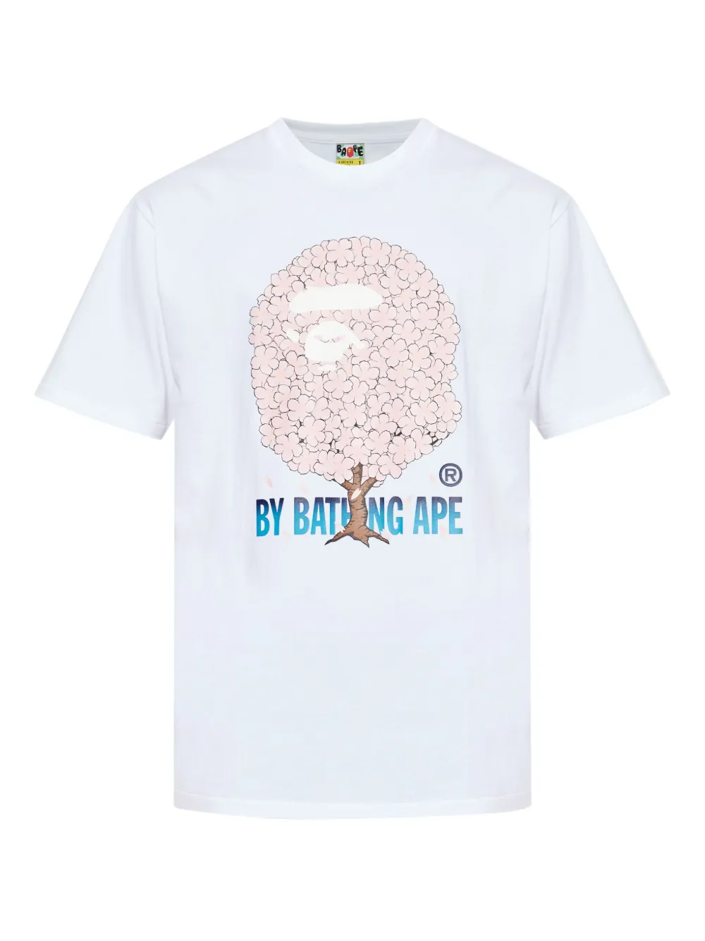 A BATHING APE® playera Sakura | blanco | Image 1
