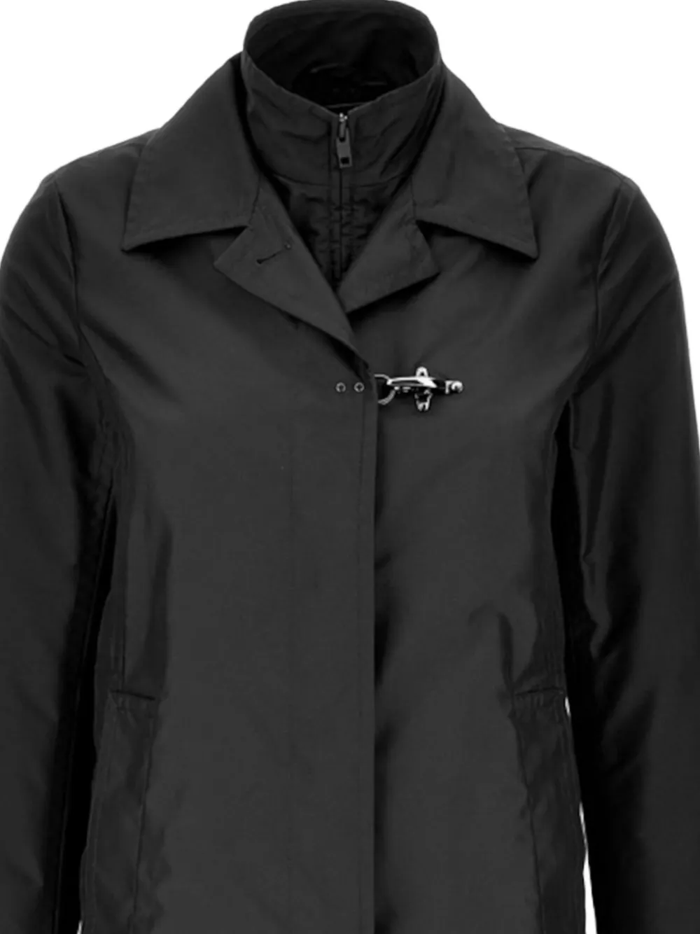 Fay Virginia Morning trenchcoat Zwart