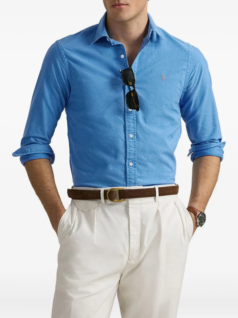 Polo Ralph Lauren Katoenen overhemd - Blauw