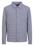 Herno button-up down jacket - Blue