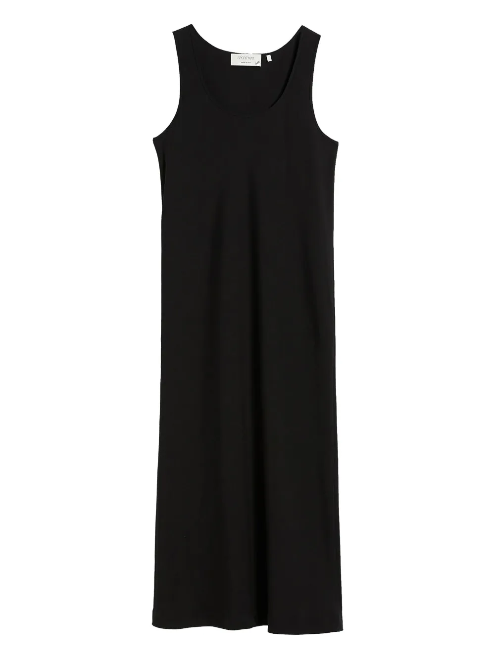 Sportmax Mouwloze jurk Zwart
