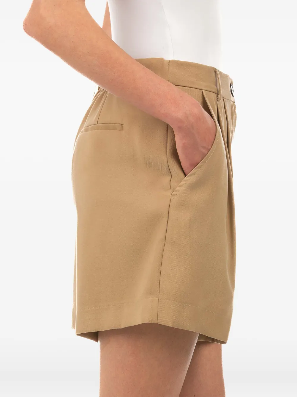 Le Tricot Perugia Formele shorts Beige