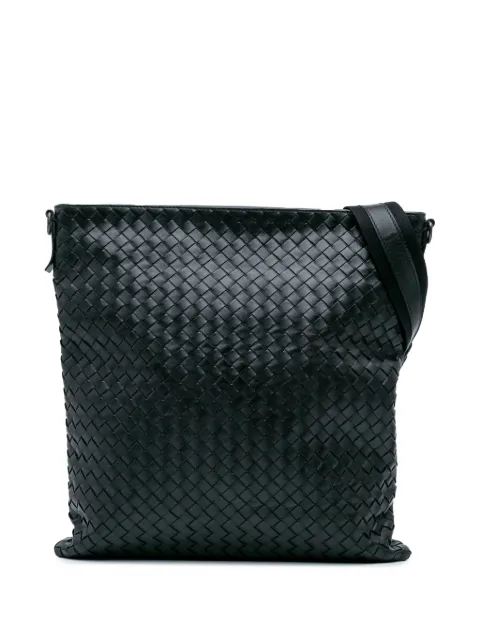 Bottega Veneta Pre-Owned 2012-2024 Leather Intrecciato crossbody bag