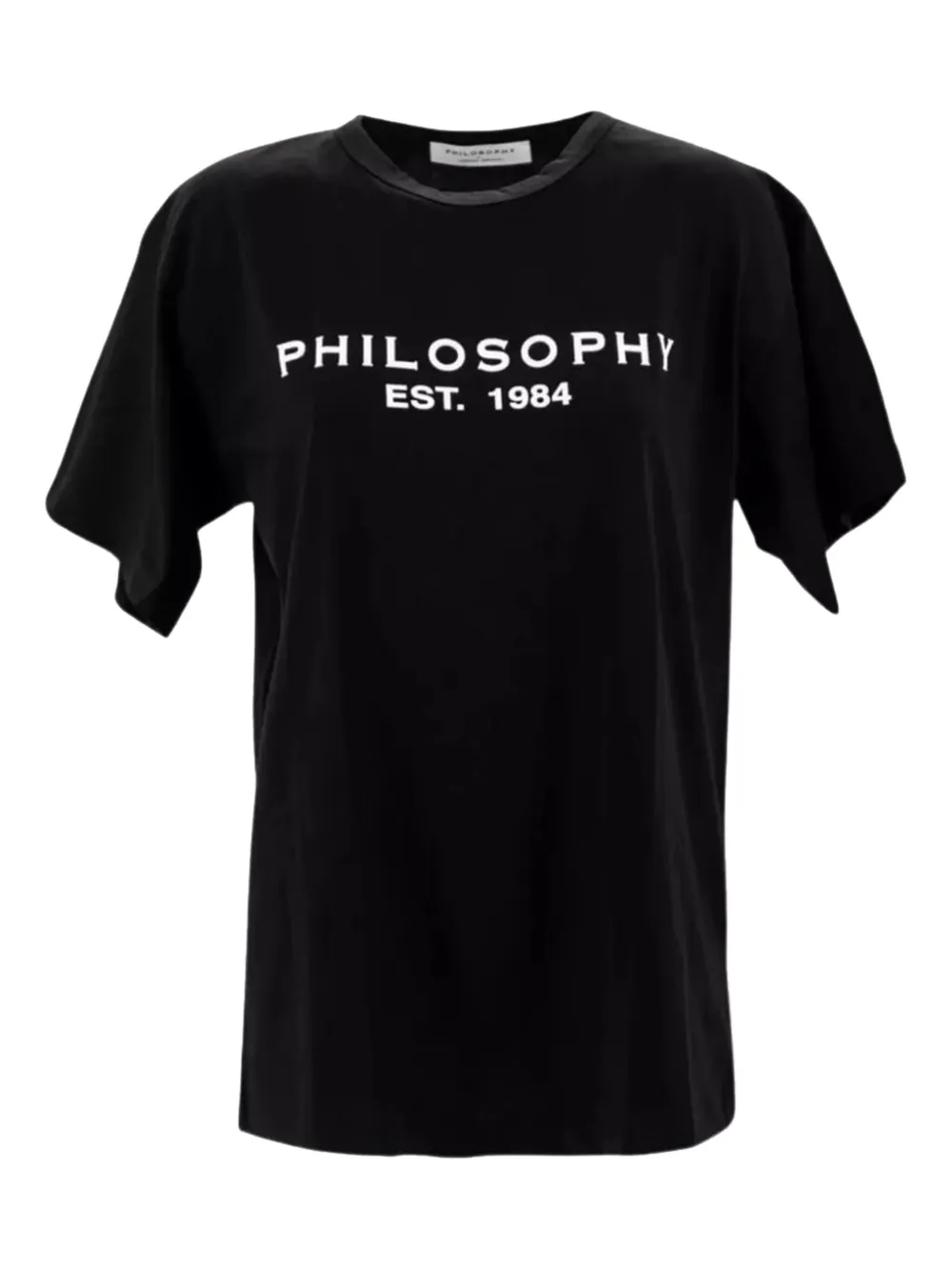 Philosophy Di Lorenzo Serafini ロゴプリント Tシャツ - ブラック Philosophy Di Lorenzo Serafini ロゴプリント Tシャツ - ブラック