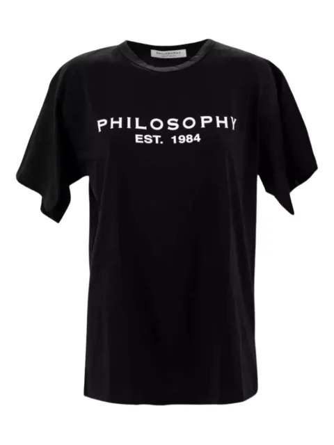 Philosophy Di Lorenzo Serafini تيشيرت بطبعة شعار الماركة