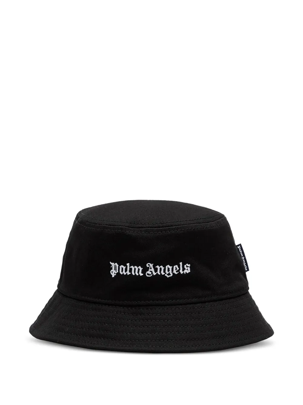 Palm Angels Kids Vissershoed met geborduurd logo Zwart