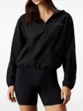 Calvin Klein logo-patch hoodie - Black