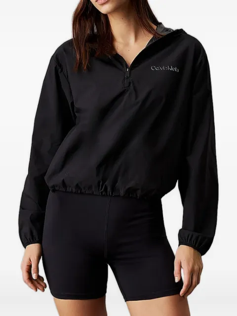 Calvin Klein logo-patch hoodie 