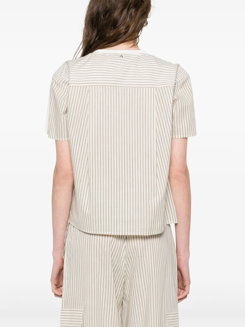 TWINSET T-shirt met vlakken Wit