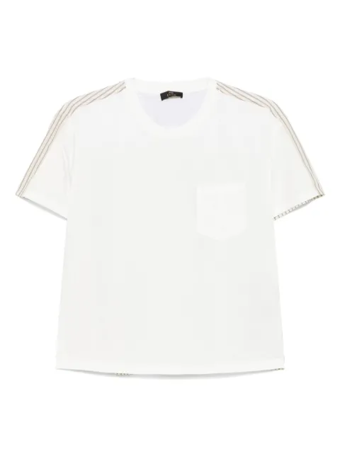TWINSET panelled T-shirt