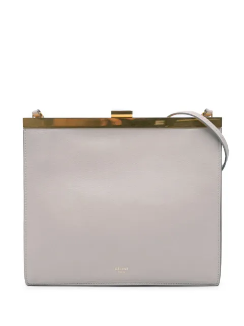 Céline Pre-Owned 2017 Mini Smooth Calfskin Clasp Bag crossbody bag