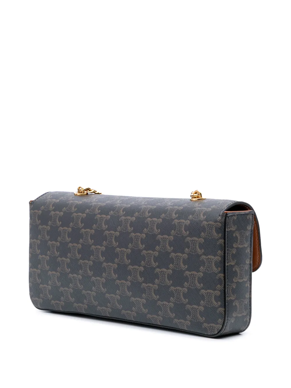 Céline Pre-Owned 2021 Triomphe Coated Canvas Chain shoulder bag | Bags | Image 2
