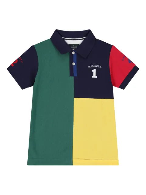 Hackett Kids قميص بولو بشعار الماركة
