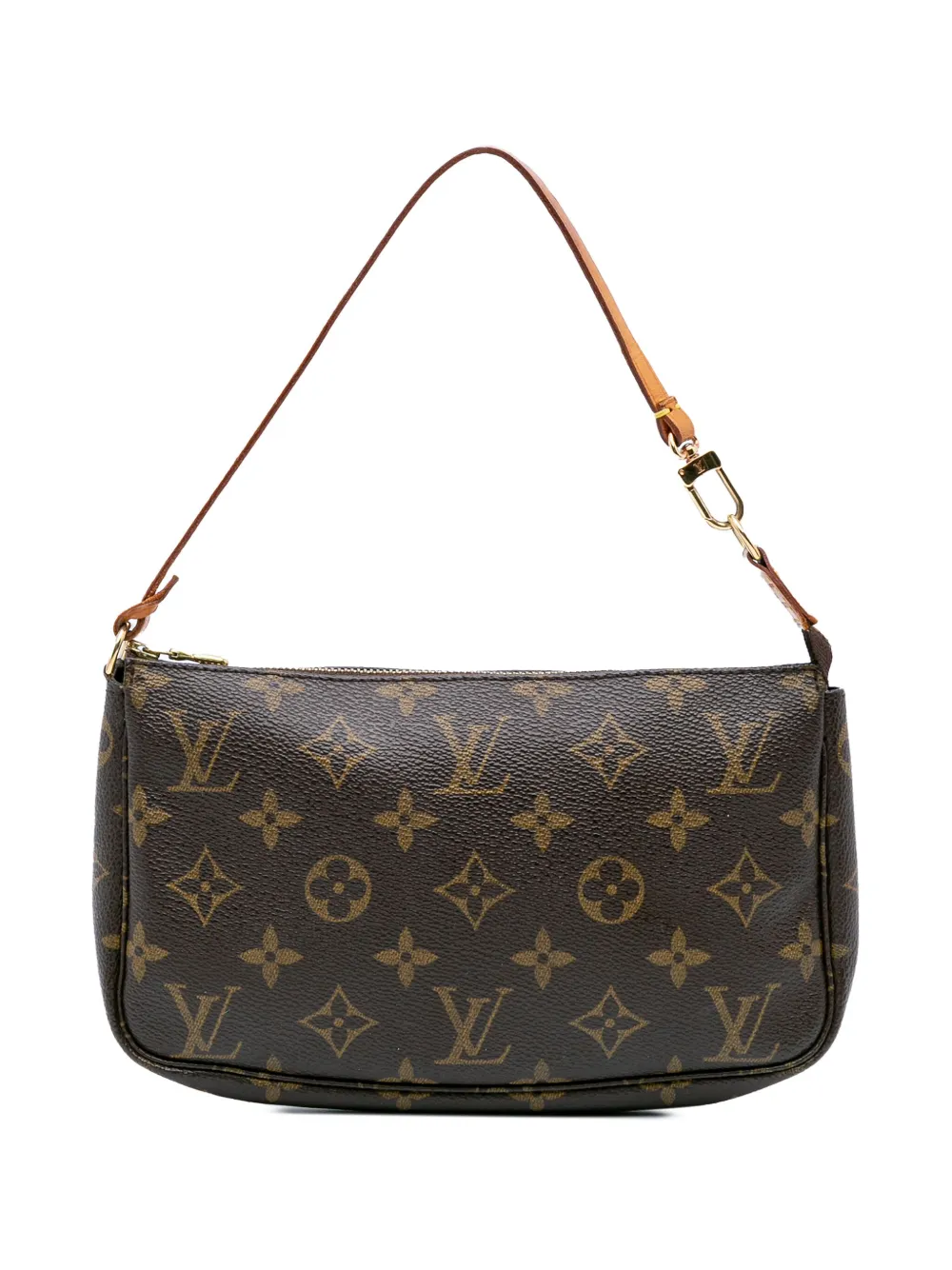 Louis Vuitton Pre-Owned 2000 モノグラム ポシェット アクセソワール ショルダーバッグ - ブラウン Louis Vuitton Pre-Owned 2000 モノグラム ポシェット アクセソワール ショルダーバッグ - ブラウン