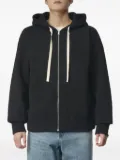 Jil Sander zip-up hoodie - Black