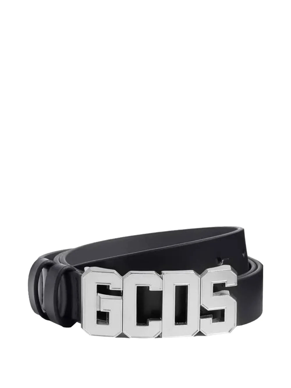 GCDS leather belt - ブラック GCDS leather belt - ブラック