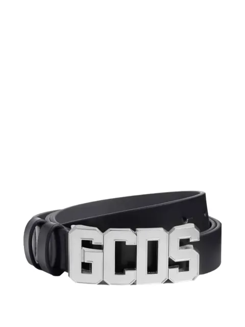 GCDS leather belt 
