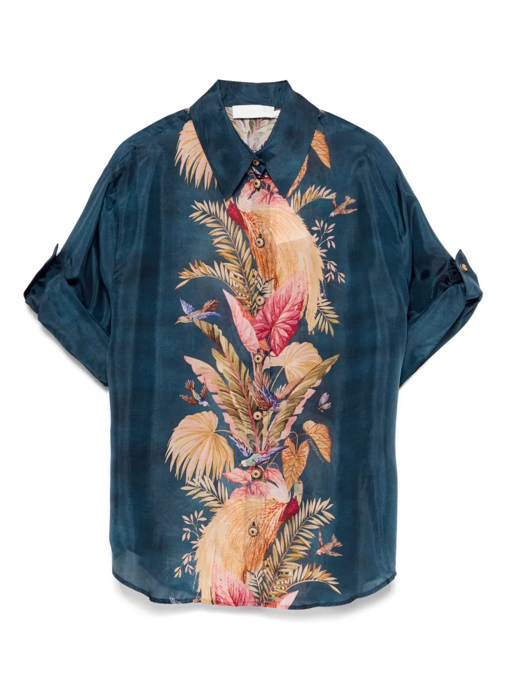 ZIMMERMANN Ascension blouse Blauw