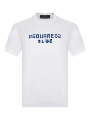 Tシャツ・カットソー DSQUARED2 Woman T-Shirt Gnawed Blue S75GD0356S23009 507 Dsquared2 Outlet: T-shirt woman - Gnawed Blue | Dsquared2 t