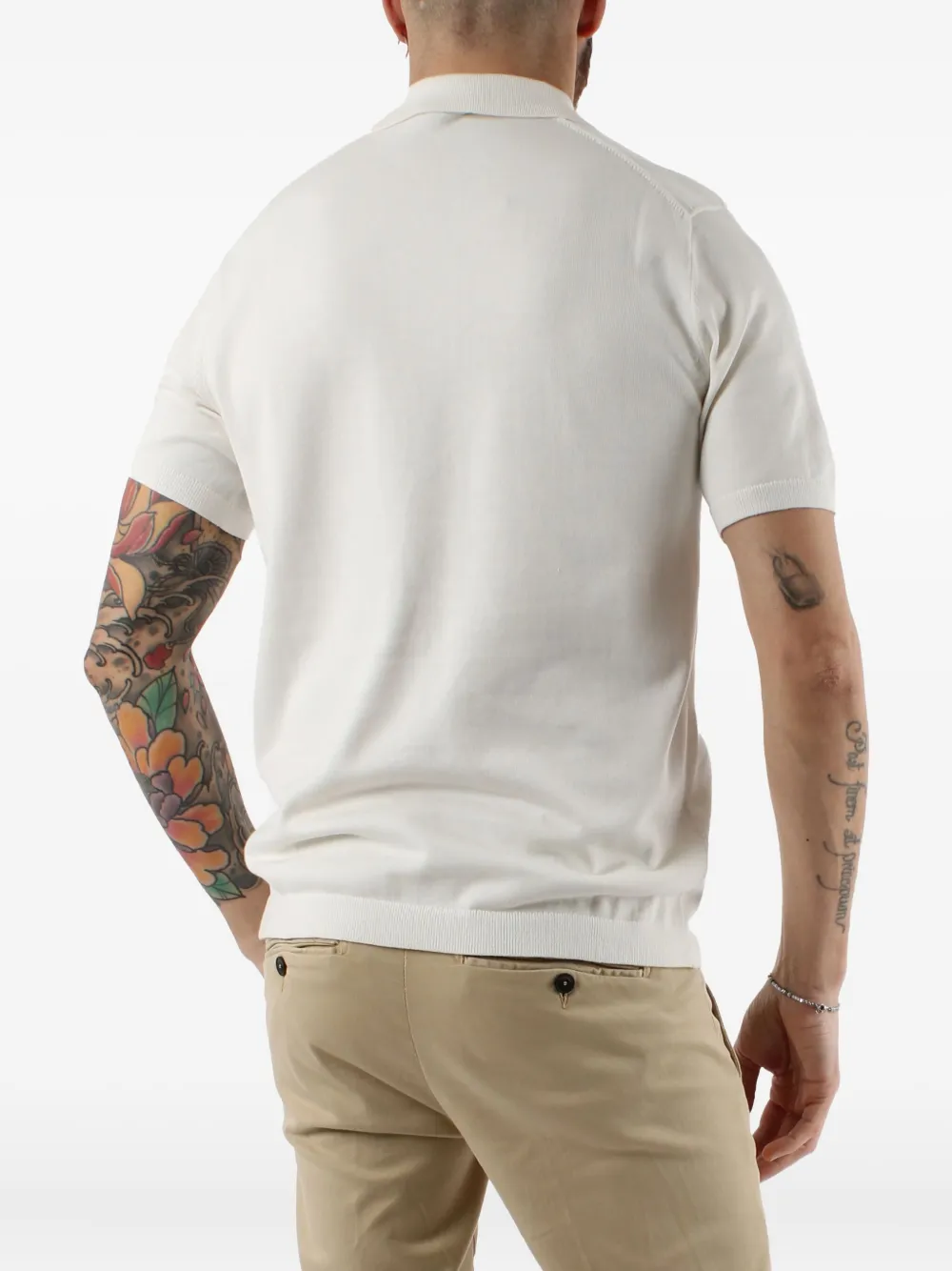 Calvin Klein Katoenen poloshirt Wit