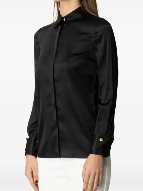 Elisabetta Franchi camisa de satén de seda