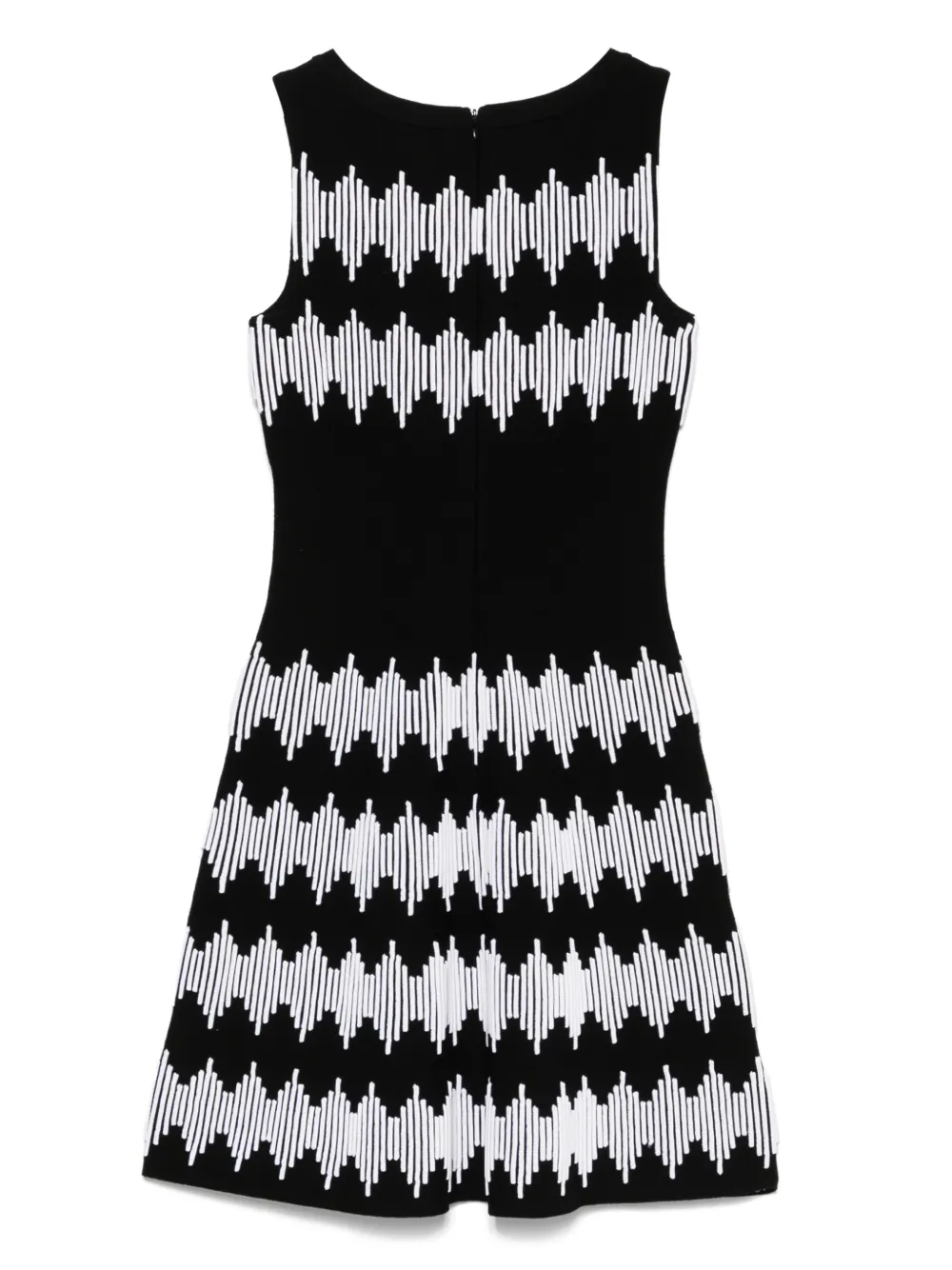 Alaïa Pre-Owned 2000s mini-jurk met grafische print - Zwart