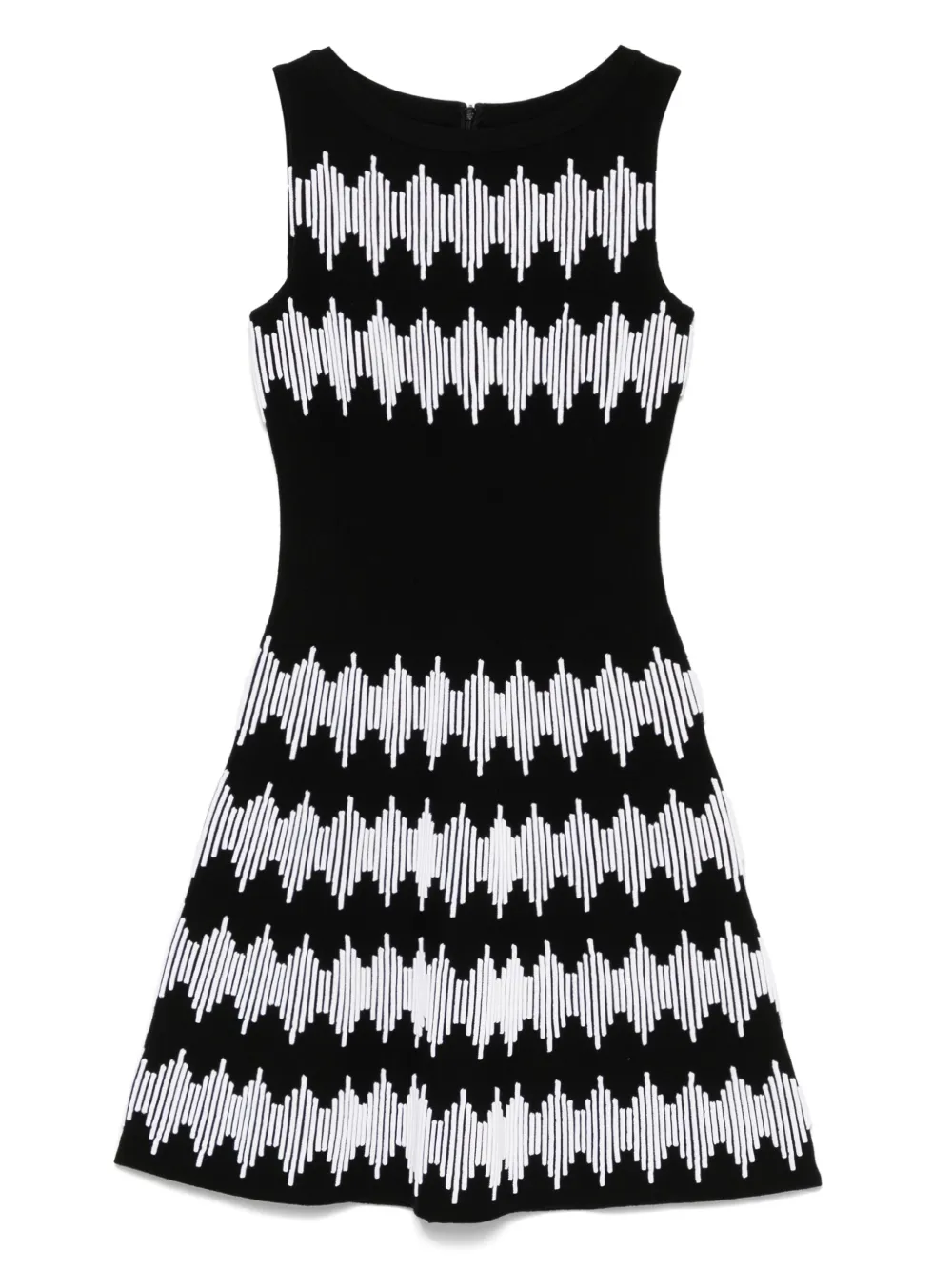 Pre-owned Alaïa 2000s Graphic-print Mini Dress