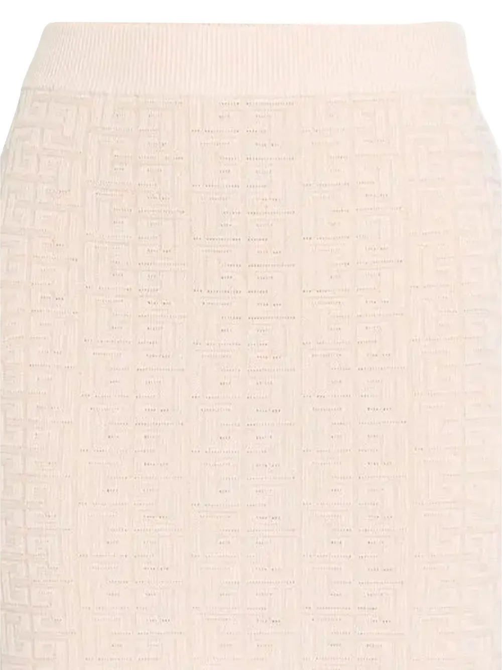 Balmain monogram knitted mini skirt | Fitted Skirts | Image 2