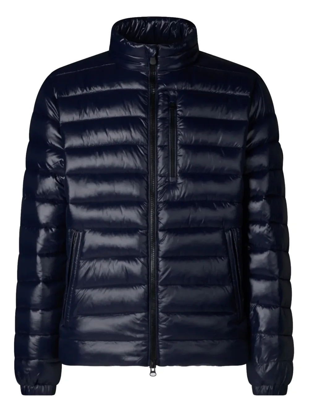 Save The Duck zip-up puffer jacket | Blue | Image 1