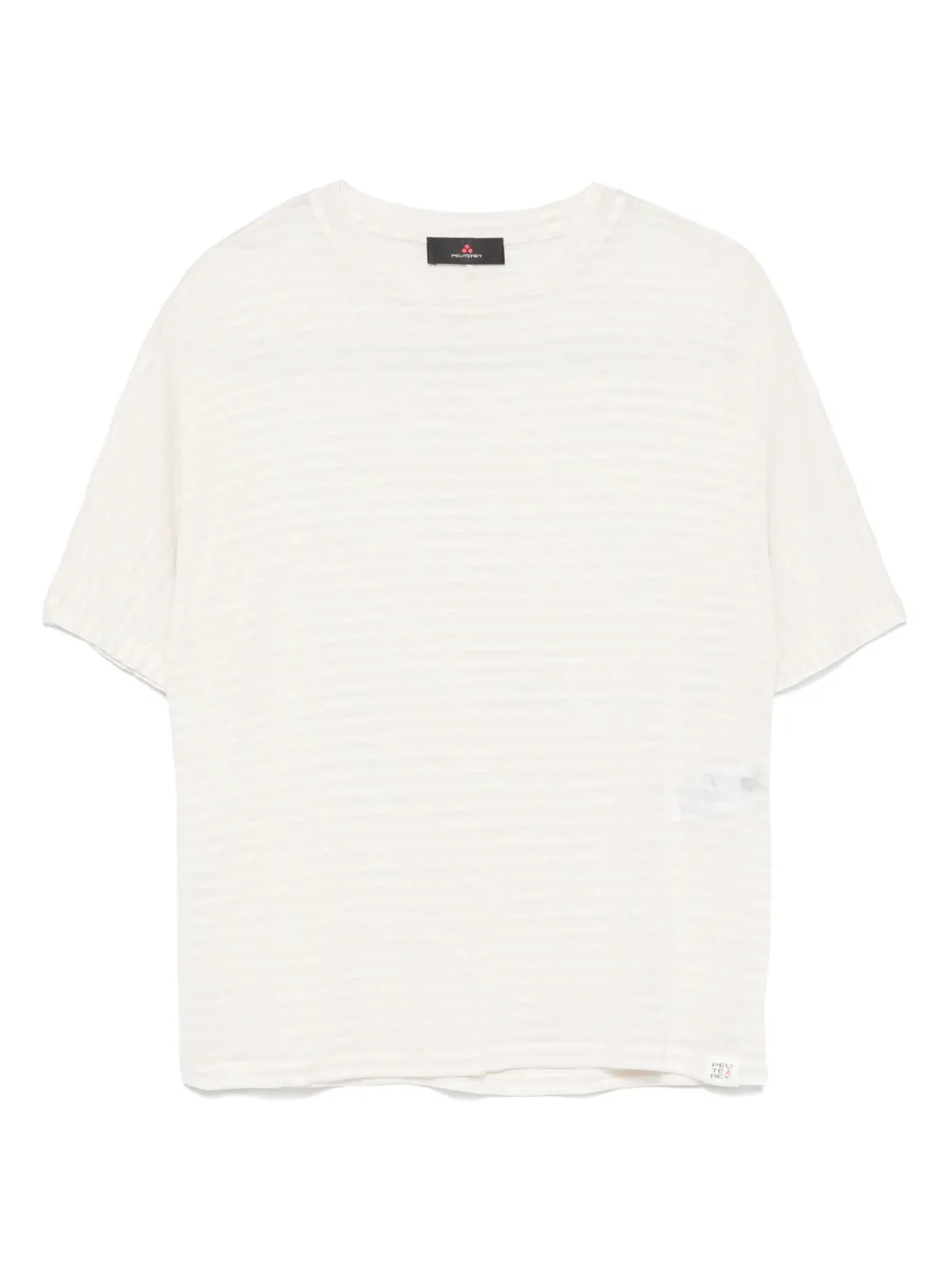 Peuterey Gestreept T-shirt Beige