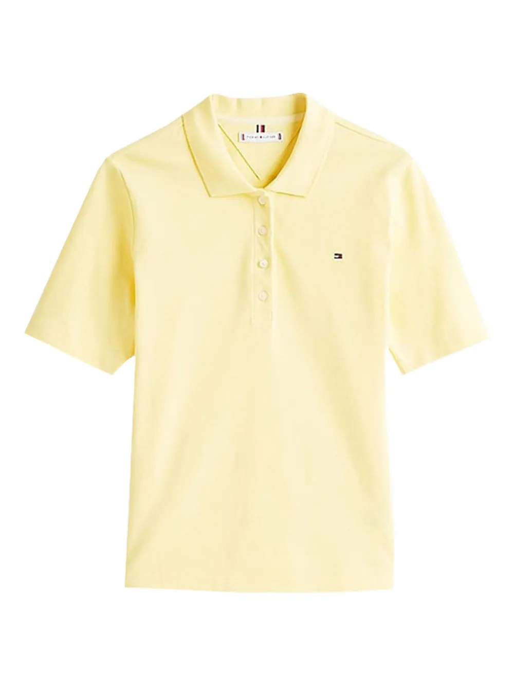 Tommy Hilfiger Polotop met logo Geel