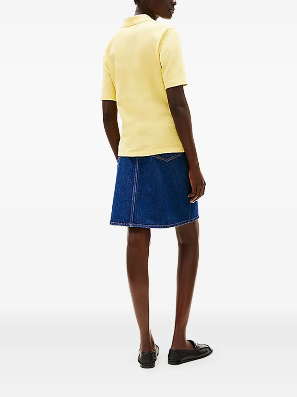 Tommy Hilfiger Polotop met logo Geel