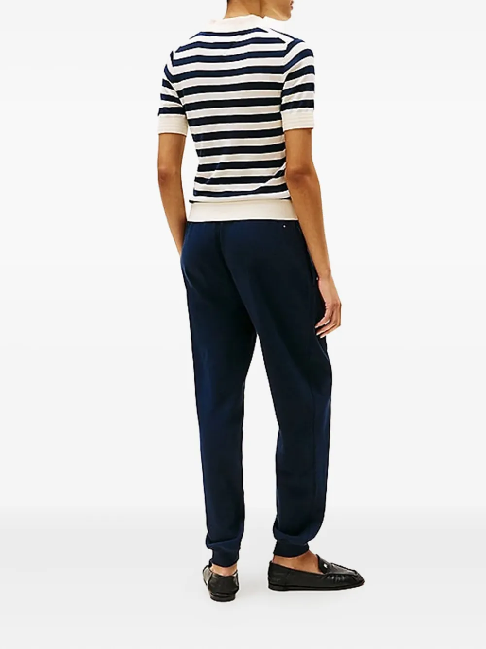 Tommy Hilfiger Gestreept poloshirt - Blauw