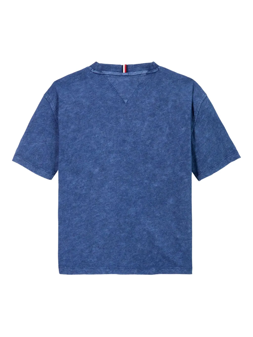 Tommy Hilfiger Junior T-shirt met geborduurd logo Blauw