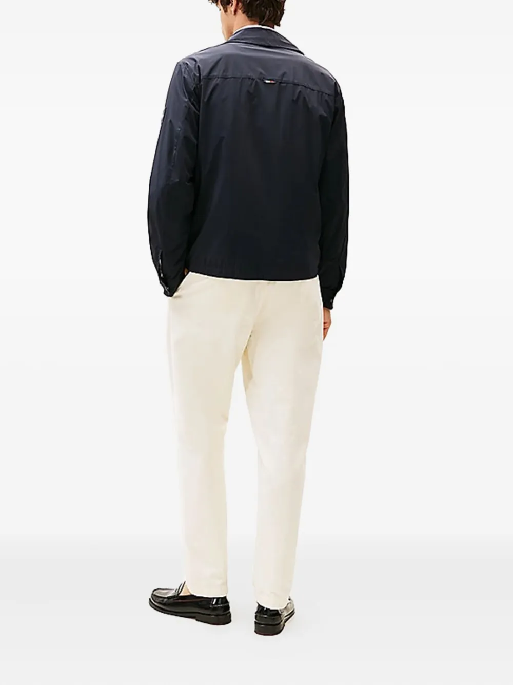 Tommy Hilfiger zip-up shirt - Blauw