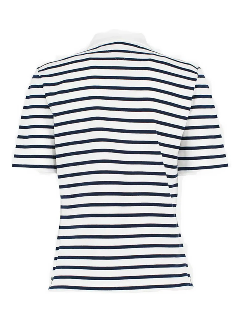 Tommy Hilfiger striped polo top - Wit