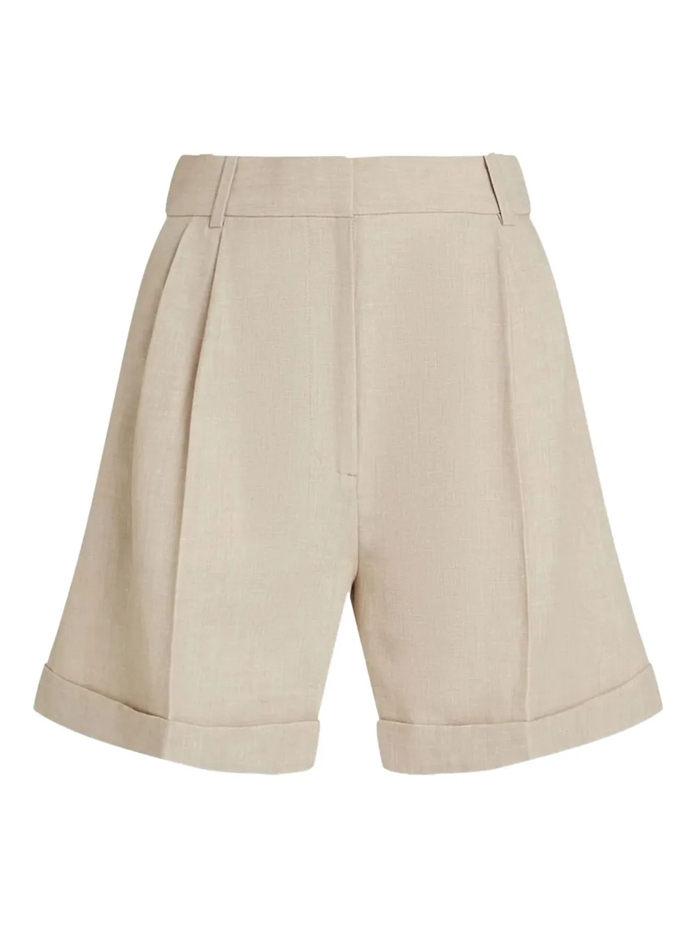 Tommy Hilfiger linen-blend shorts | Neutrals | Image 1