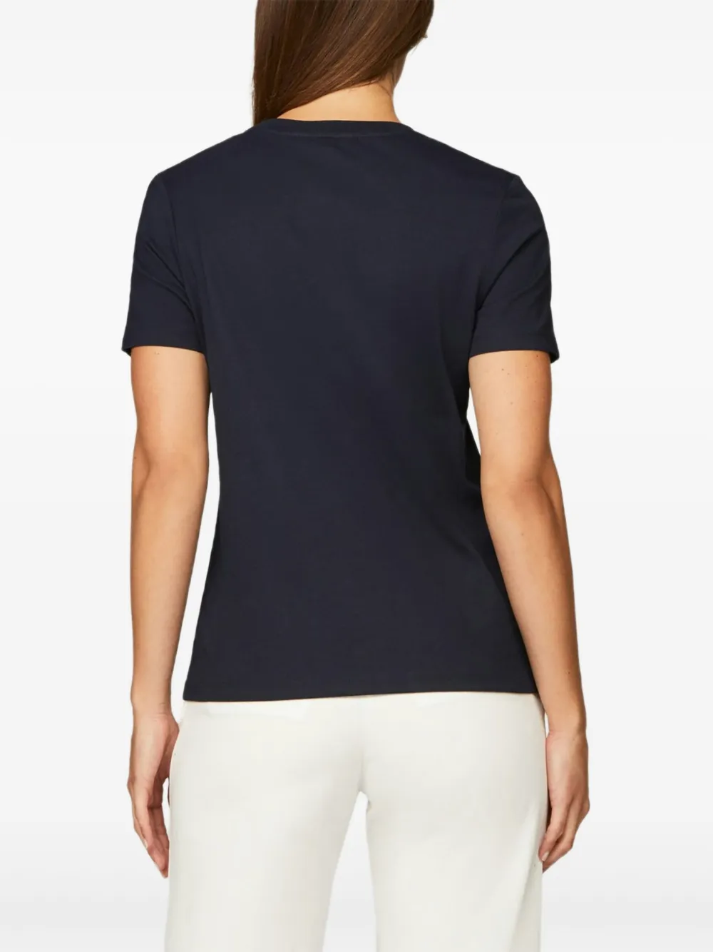 Tommy Hilfiger T-shirt met logoprint Blauw