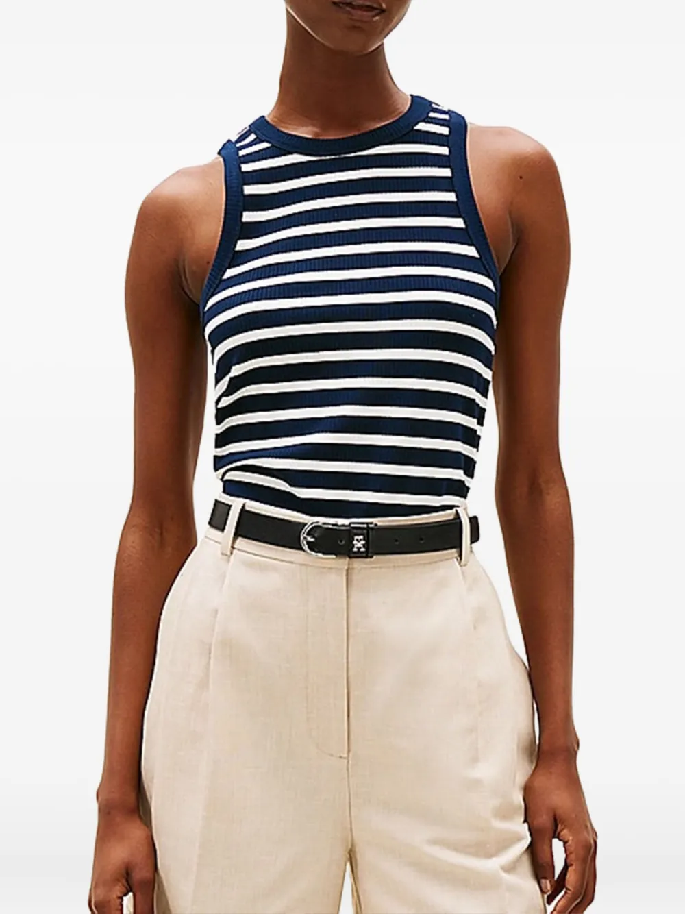 Tommy Hilfiger Gestreepte top Blauw
