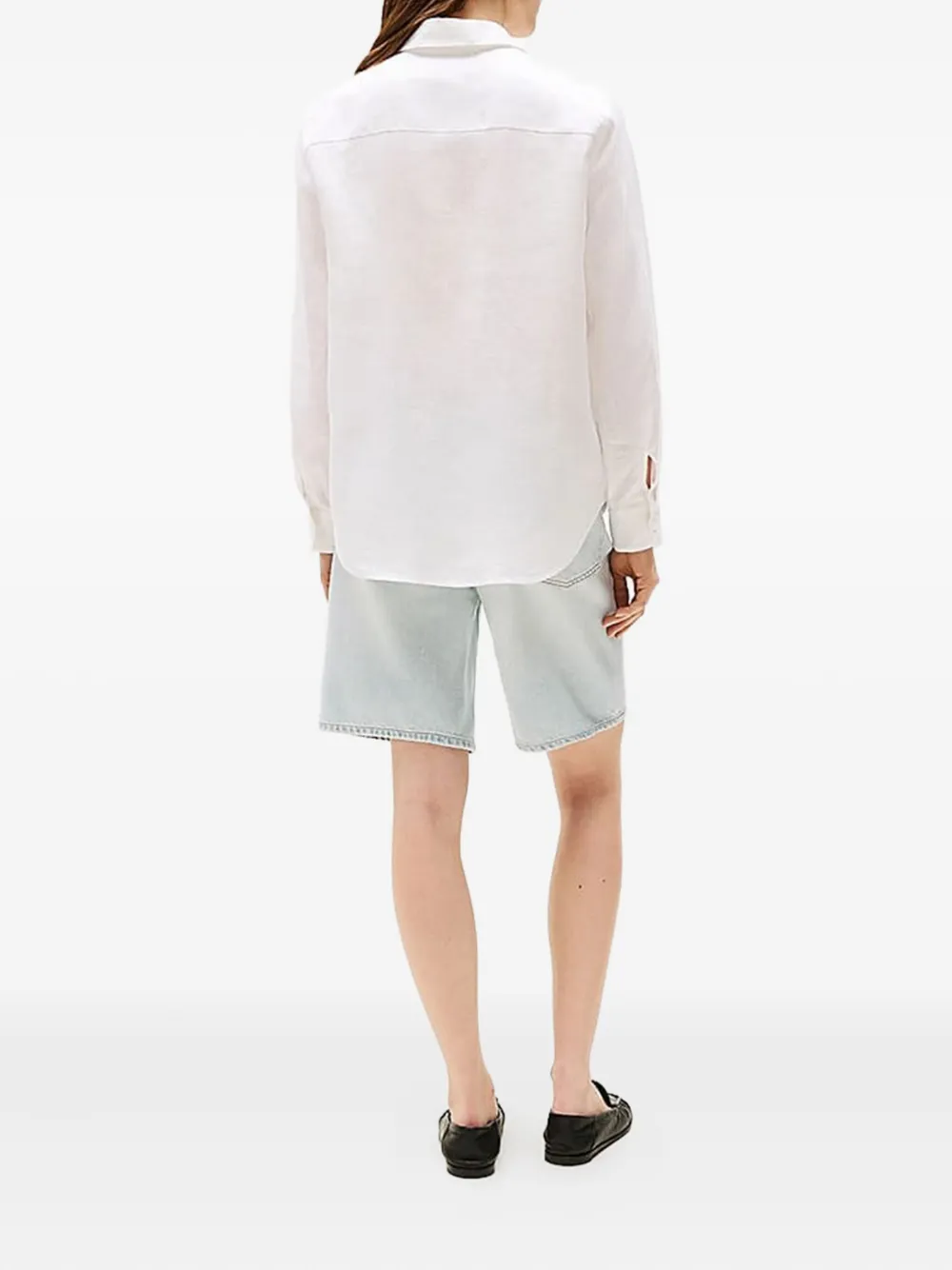 Tommy Hilfiger Linnen blouse Wit